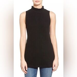 James Perse Black Sleeveless Tank Top